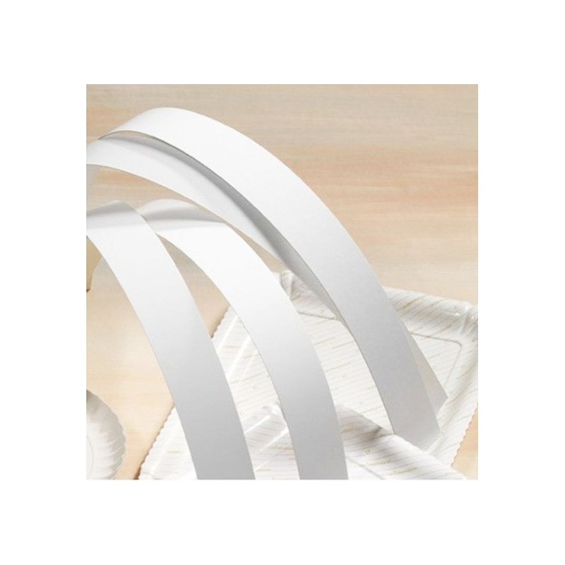 Strisce Protettive in Polietilene Bianco 7x100 cm Adatto per Protezione Alimenti, 10 kg, 235 Pezzi [739988c5]