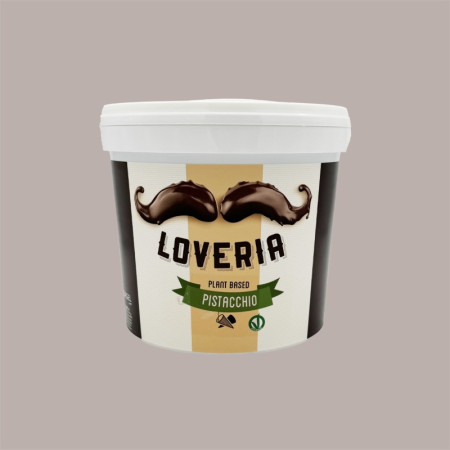 Crema Spalmabile Loveria Base Vegetale Gusto Pistacchio Ideale per Gelato Yogurt Leagel 5,5 Kg [0e54317c]