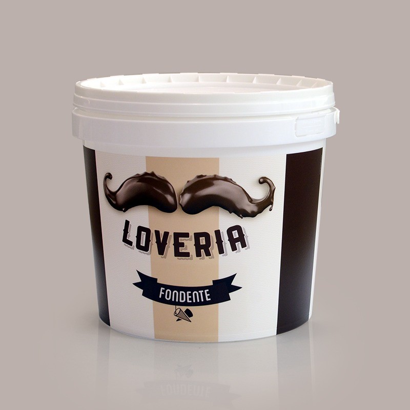Loveria Crema Spalmabile Gusto Cioccolato Fondente Leagel 5,5 Kg Vegan Ok [6dd0c54f]