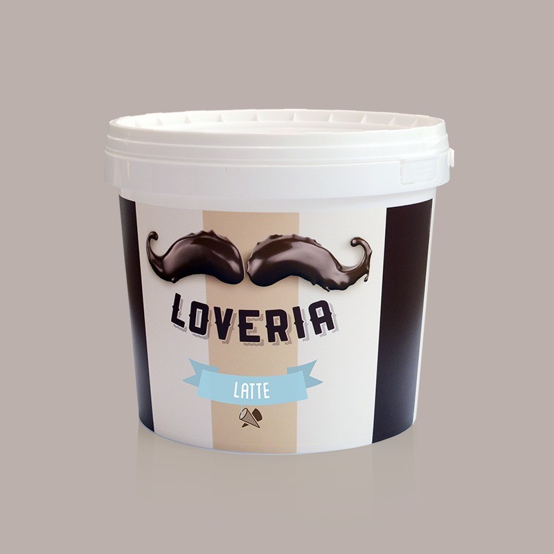 Loveria Cioccolato al Latte Crema Spalmabile per Gelato Leagel 5,5 Kg [2c25f042]