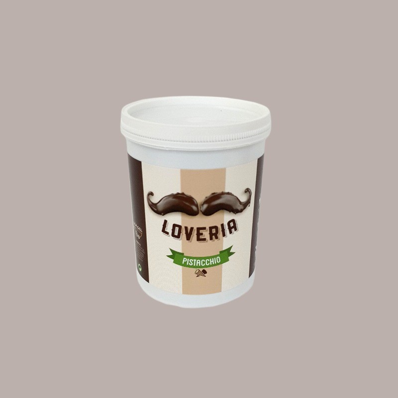 Crema Spalmabile Loveria Gusto Pistacchio Ideale per Gelato Yogurt Leagel 1,2 Kg [cc4097e2]