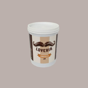 Crema Spalmabile Loveria al Gusto Caramello ideale per Gelato Leagel 1,2 Kg
