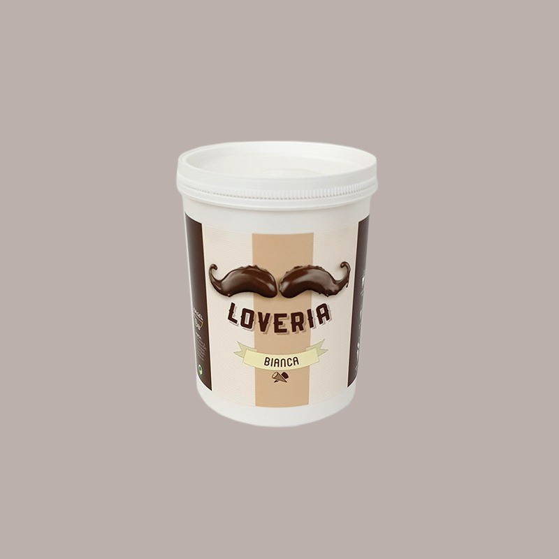 Crema Spalmabile Loveria al Gusto Cioccolato Bianco ideale per Gelato Leagel 1,2 Kg [db07c9ad]