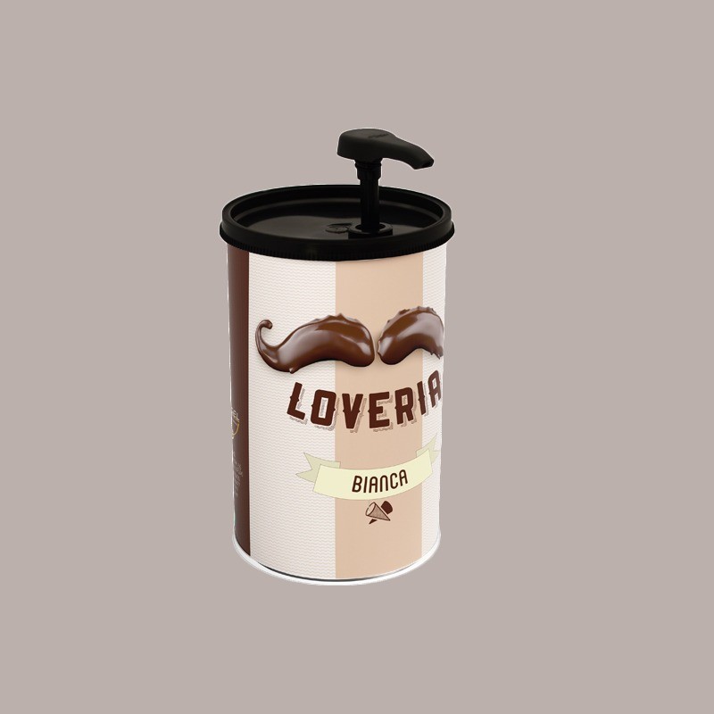 Crema Spalmabile Loveria al Gusto Cioccolato Bianco ideale per Gelato Leagel 1,2 Kg [5b029c28]