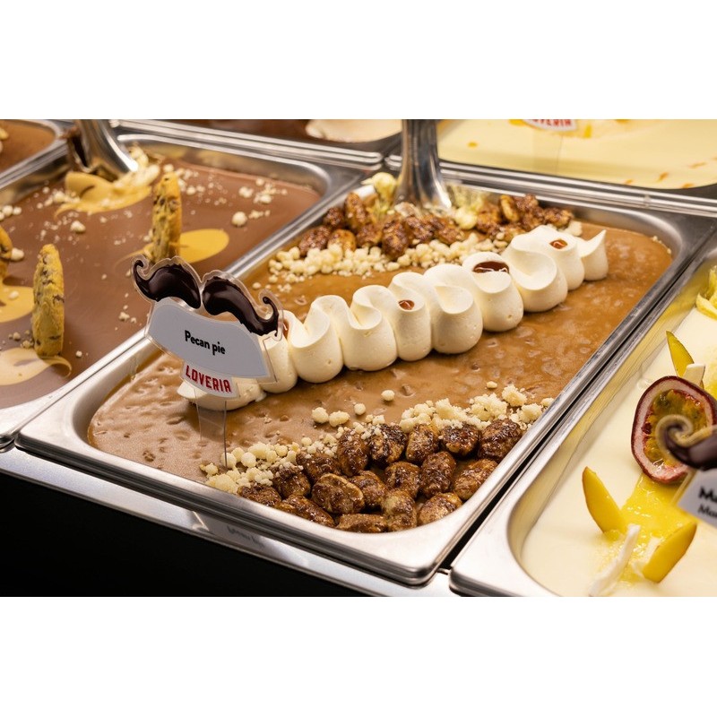 Loveria Crema Spalmabile al Gusto Crunchy di Noce Pecan ideale per Gelato Dolci Leagel 5 Kg [9ffdac5b]