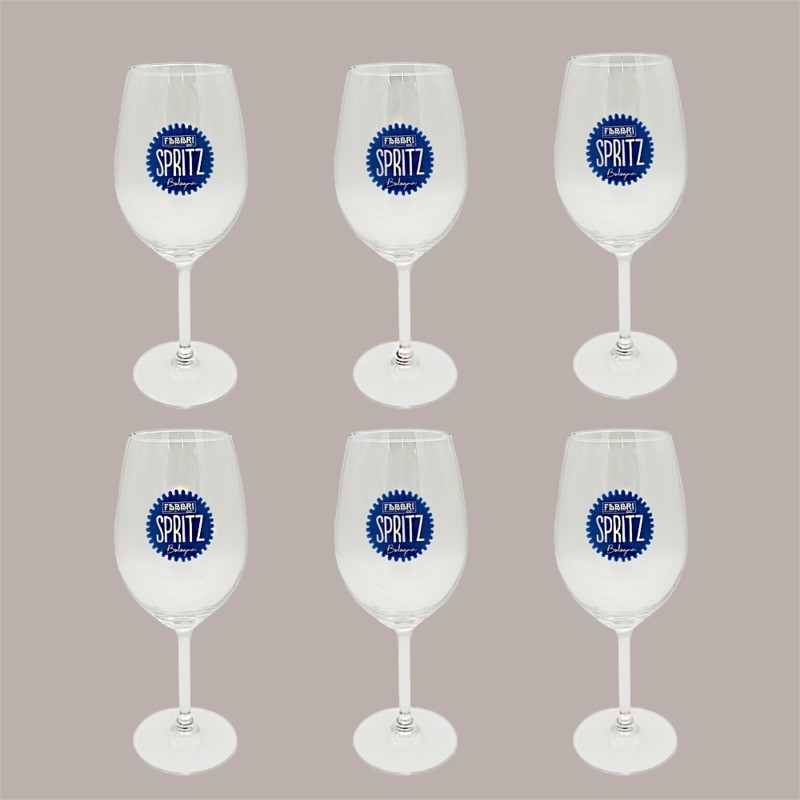 Starter Set Spritz Fabbri 1 Marendry 1 L 5 Sciroppi 1 L e Set 6 Bicchieri Spritz [cf16a166]