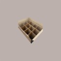 Confezione Scatola in Cartone con Alveare per 12 Bottiglie Olio e Vino 750 ml 380x280x320 mm 10 pezzi [dd7adeba]