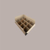 Confezione Scatola in Cartone con Alveare per 12 Bottiglie Olio e Vino 750 ml 380x280x320 mm 10 pezzi [dd7adeba]