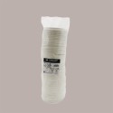 100 Pz Coperchio Beccuccio Bianco 80mm Bicchieri  8oz 250cc [459cce00]