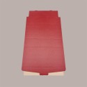 Scatola Gift Lusso Porta 2 Bottiglie Seta Bordeaux 340x180x90 mm 10 pezzi [323f5f9e]