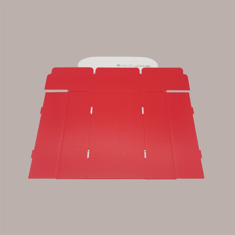 Cantinetta Stesa Porta 2 Bottiglie Lino Rosso 340x180x90 mm 10 Pezzi [1065959f]