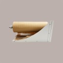 Set 2 Bobine in Carta a Nido d'Ape Colore Avana per Imballaggio con Dispenser [c9513d41]