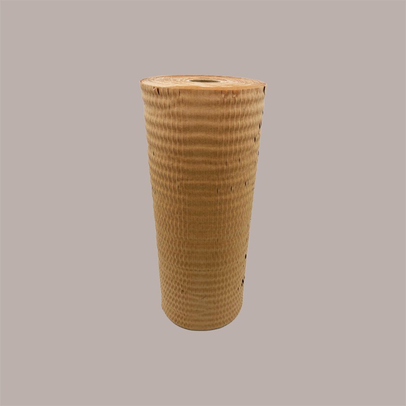 Set 2 Bobine in Carta a Nido d'Ape Colore Avana per Imballaggio con Dispenser [7b1cbb5b]