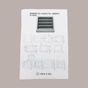Scatola Porta Cioccolatini e Prodotti Dolciari in Fibra Oro con Fascia 145x145H35 mm 10 Pezzi [59c1dd82]