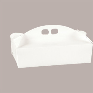 Scatola Porta Paste Carta Fibra Bianca 330x240 H60 mm 10 pezzi [bbd684fe]