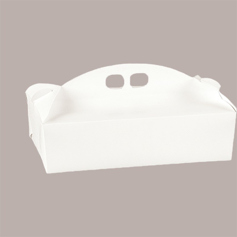 Scatola Porta Paste Carta Fibra Bianca 390x280 H60 mm 10 pezzi [34282c2c]