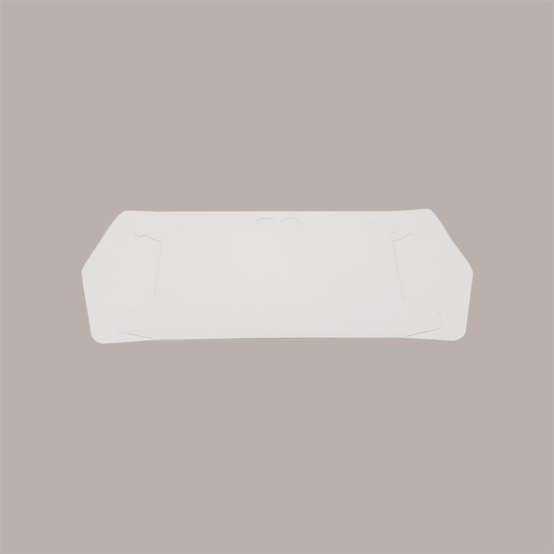 Scatola Porta Paste Carta Fibra Bianca 390x280 H60 mm 10 pezzi [31786b32]
