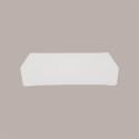 Scatola Porta Paste Carta Fibra Bianca 390x280 H60 mm 10 pezzi [31786b32]