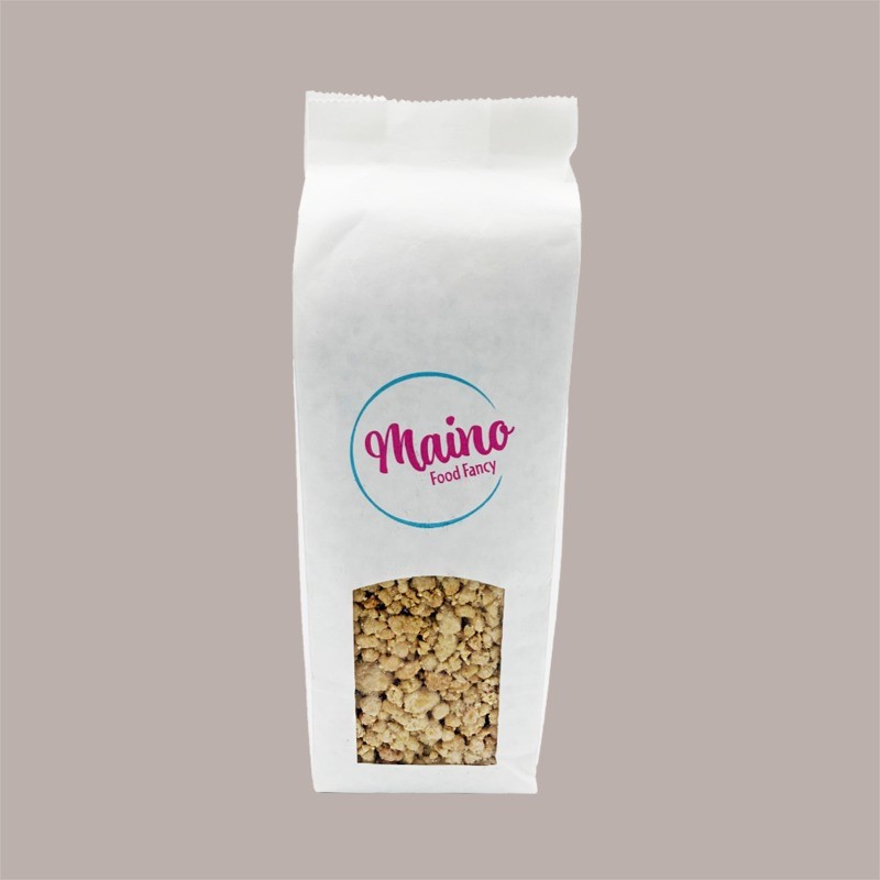 Crumble Granella al Gusto di Burro Ideale per Dolci Yogurt Gelato Gluten Free 1 Kg [031103ce]