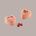 Stampo in Silicone a Forma di Cuore per Dolci 49x54 H 28 mm 1 Pezzo [c8dc93c7]