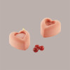 Stampo in Silicone a Forma di Cuore per Dolci 49x54 H 28 mm 1 Pezzo [c8dc93c7]