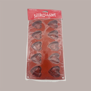 Stampo in Silicone a Forma di Cuore per Dolci 49x54 H 28 mm 1 Pezzo [7a9115dd]