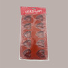 Stampo in Silicone a Forma di Cuore per Dolci 49x54 H 28 mm 1 Pezzo [7a9115dd]