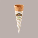 Cono Arrotolato Cialda per Gelato Senza Glutine con Farina di Riso Dm42H160mm Italcialde 270 pezzi [ad3a74ba]