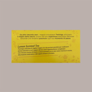Filtri Bustine Tè Nero Aromatizzato al Limone TWININGS 2 x 25 Filtri [c85b3f1f]
