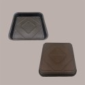 Stampo Forma Cottura in Carta Forno 175x175x H 32,5 mm 10 Pz [f86d8ac2]