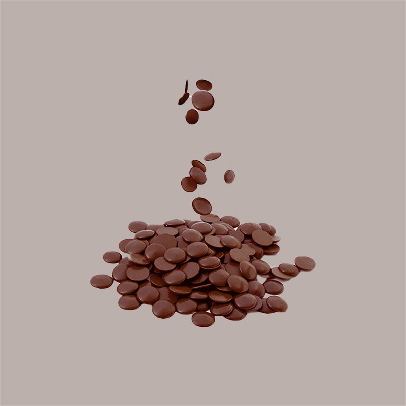 Cioccolato Copertura al Latte Vidamà Costa D'Avorio 38% in Pastiglie Domori 1 Kg [30c09e2c]