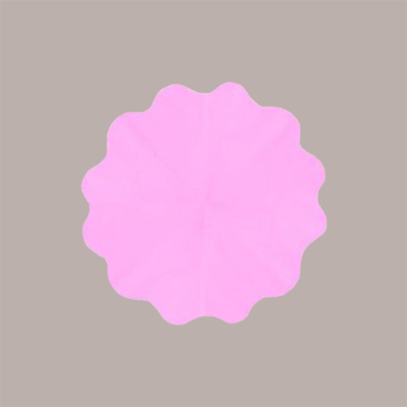 Foglio Tondo per Incarto Colomba in TNT Colore Rosa dm 10 cm 10 pezzi [c88fac76]