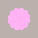 Foglio Tondo per Incarto Colomba in TNT Colore Rosa dm 10 cm 10 pezzi [c88fac76]