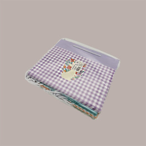 Shoppers Elegante Regalo Porta Colomba Grafica Quadretti Mix 32 + 22 x 26 cm 12 Pz [81375609]