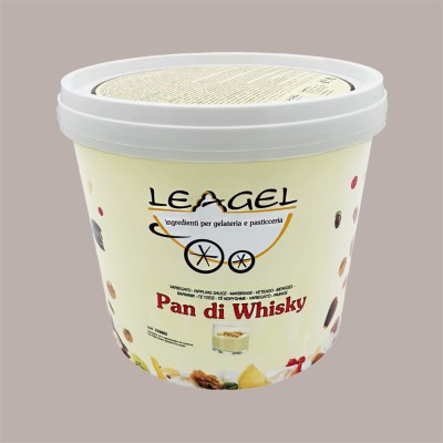 Variegato al Gusto di Pan di Whisky Ideale per Gelato Leagel 3,5 Kg [71422918]