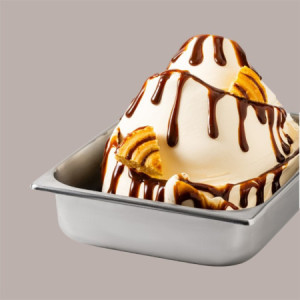 Variegato al Gusto di Cinnamon Roll Ideale per Gelato Leagel 3,5 Kg