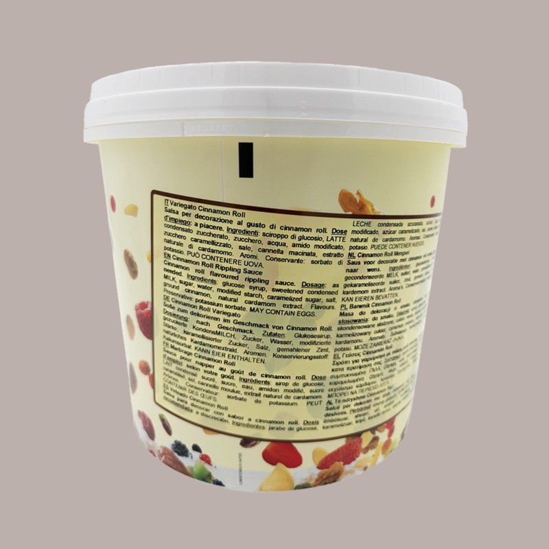 Variegato al Gusto di Cinnamon Roll Ideale per Gelato Leagel 3,5 Kg [2f4f1ecc]