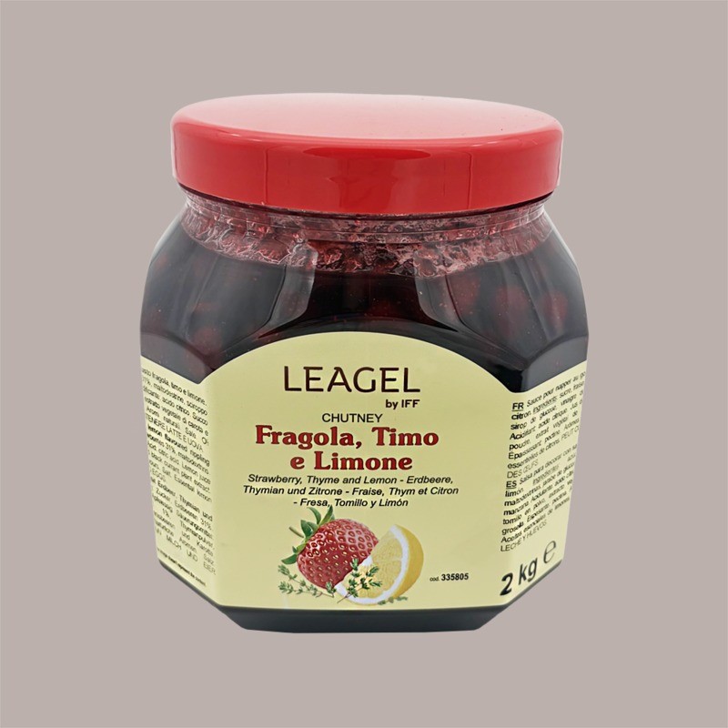 Chutney Fragola Timo e Limone Ideale per Gelato Leagel 2 Kg [7f1b981b]