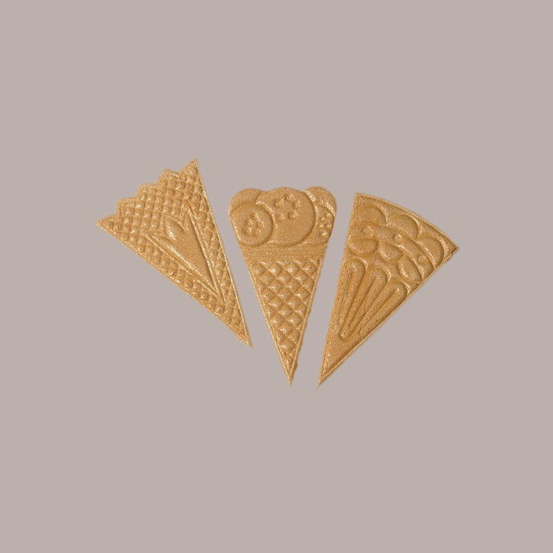 Mixxi Cialde Wafer Sigarette e Ventagli Assortiti per Gelato in Latta Bussy 180 pezzi [ed84b560]