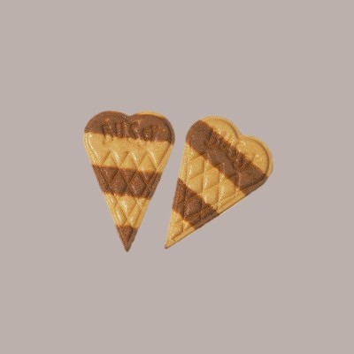Ventagli Cuore Millefoglie Wafercacao per Gelato Bussy 240 Pezzi [63bff3dc]