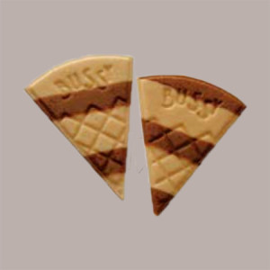 Ventagli Cuore Millefoglie Wafercacao per Gelato Bussy 240 Pezzi