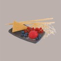 Ventagli Cuore Millefoglie Wafercacao per Gelato Bussy 240 Pezzi [e79107e9]