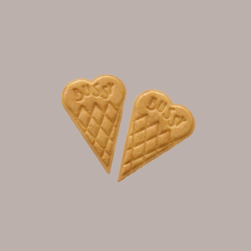 Ventagli in Cialda Wafer per Gelato a Forma di Cuori Bussy 240 Pezzi [f74baff2]
