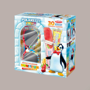 Polaretti Ghiaccioli Fruit Pronti da Gelare con Sorpresa Occhiali da Sole Sun&Fun Edizione Limitata Dolfin 30 Pezzi [23bd5cae]