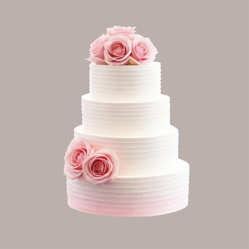 Base per Torta in Polistirolo Diametro 30 cm H 7,5 cm 5 pezzi [897994b8]