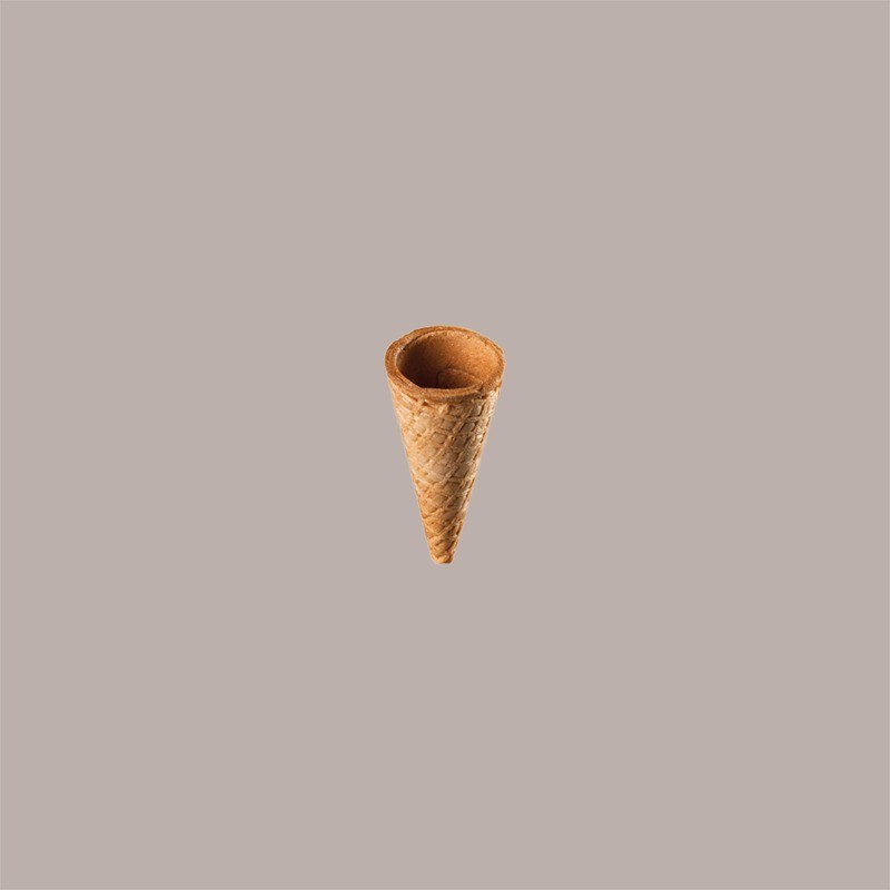 Mini Cono Arrotolato per Gelato Senza Glutine Certificato Nocciolcono 855 pezzi [495164d9]