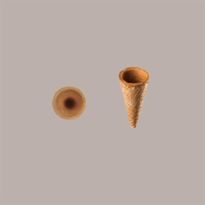 Mini Cono Arrotolato per Gelato Senza Glutine Certificato Nocciolcono 855 pezzi [4b7d2877]