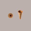 Mini Cono Arrotolato per Gelato Senza Glutine Certificato Nocciolcono 855 pezzi [4b7d2877]