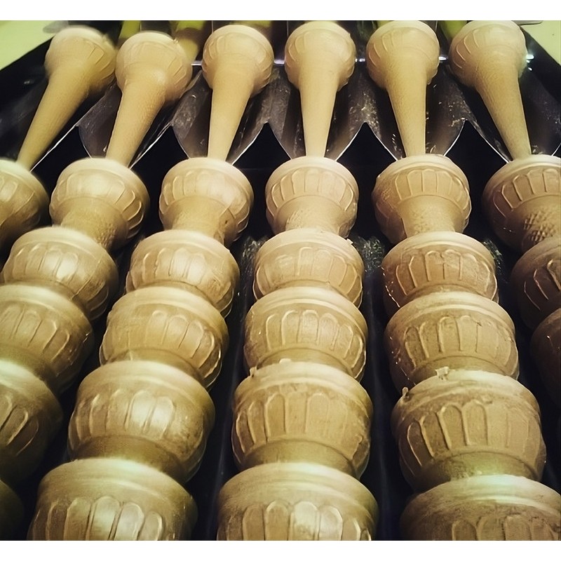 Cono Coppa '60 Stampato Wafer Grande per Gelato Cono Firenze 160 pezzi [5017d857]