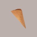 Cialdone Cartoccio Cono per Gelato Senza Glutine con Farina di Riso Dm65 H170mm Italcialde 180 pezzi [6876a9d7]